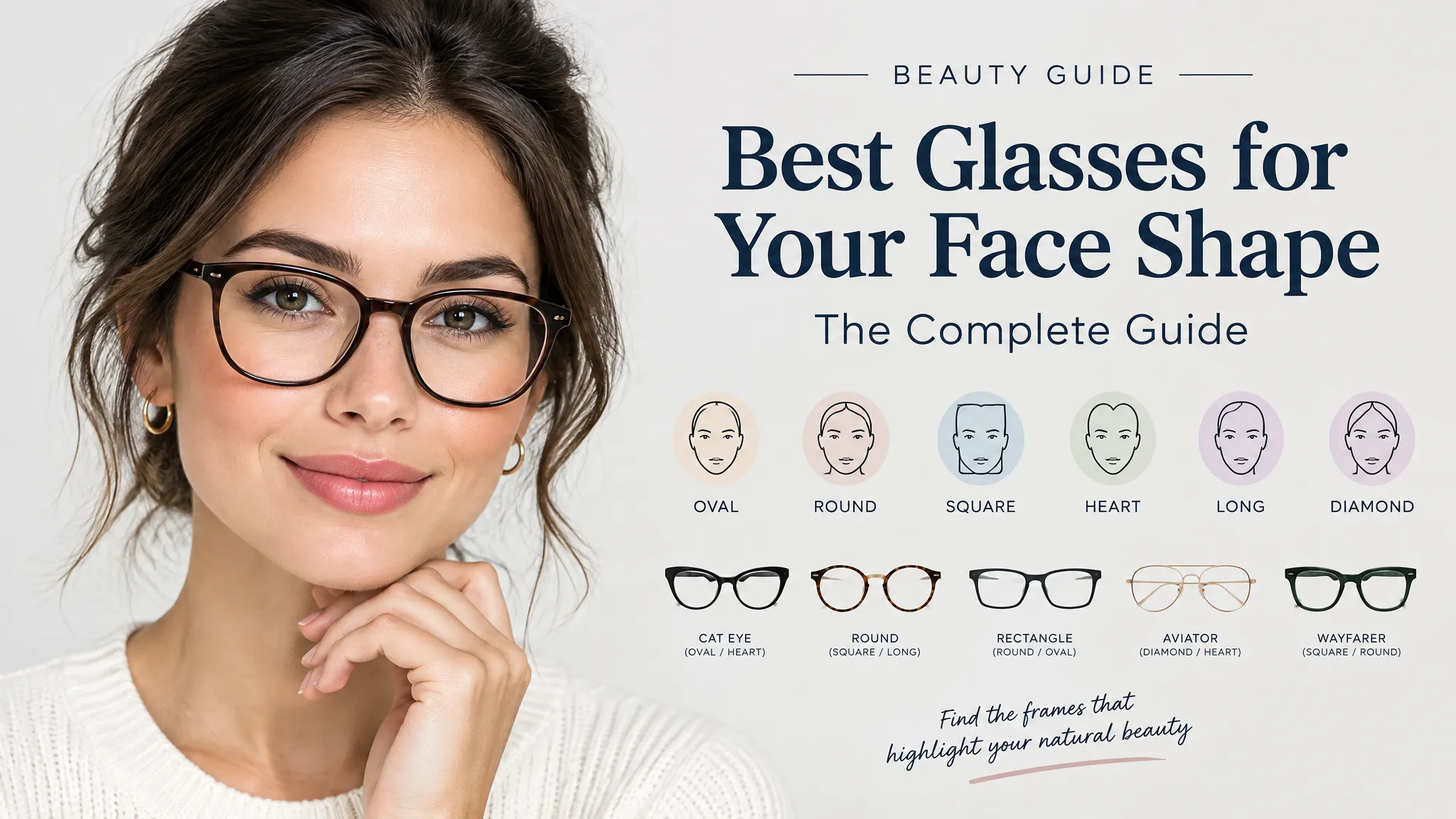 Las mejores gafas para tu forma de cara: guía completa
