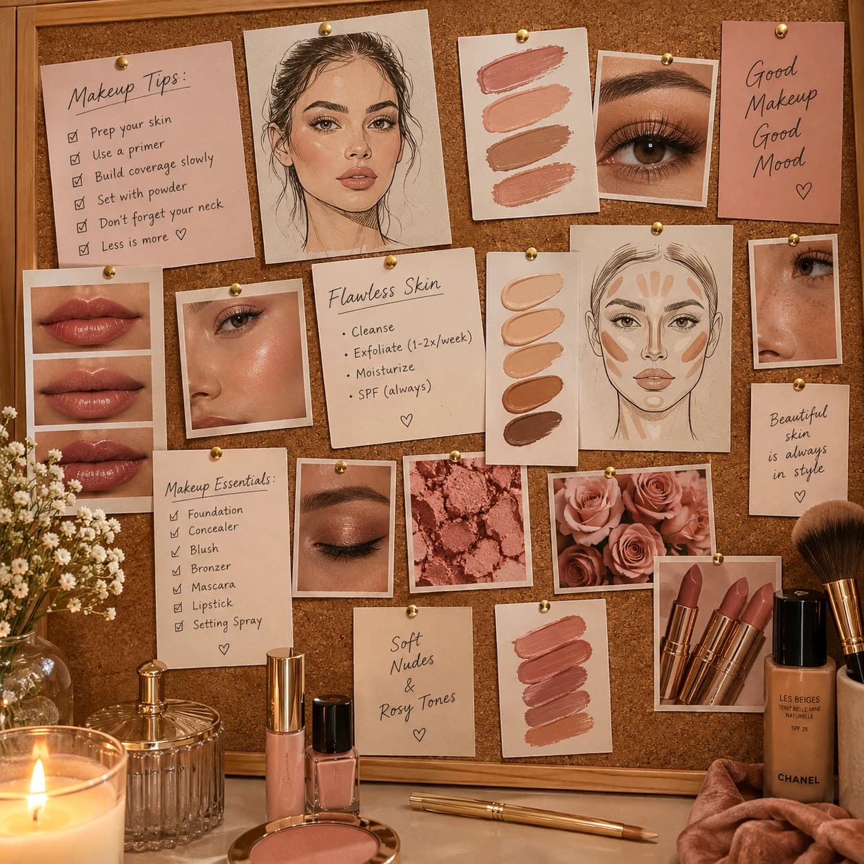 Bangs & parting guide
