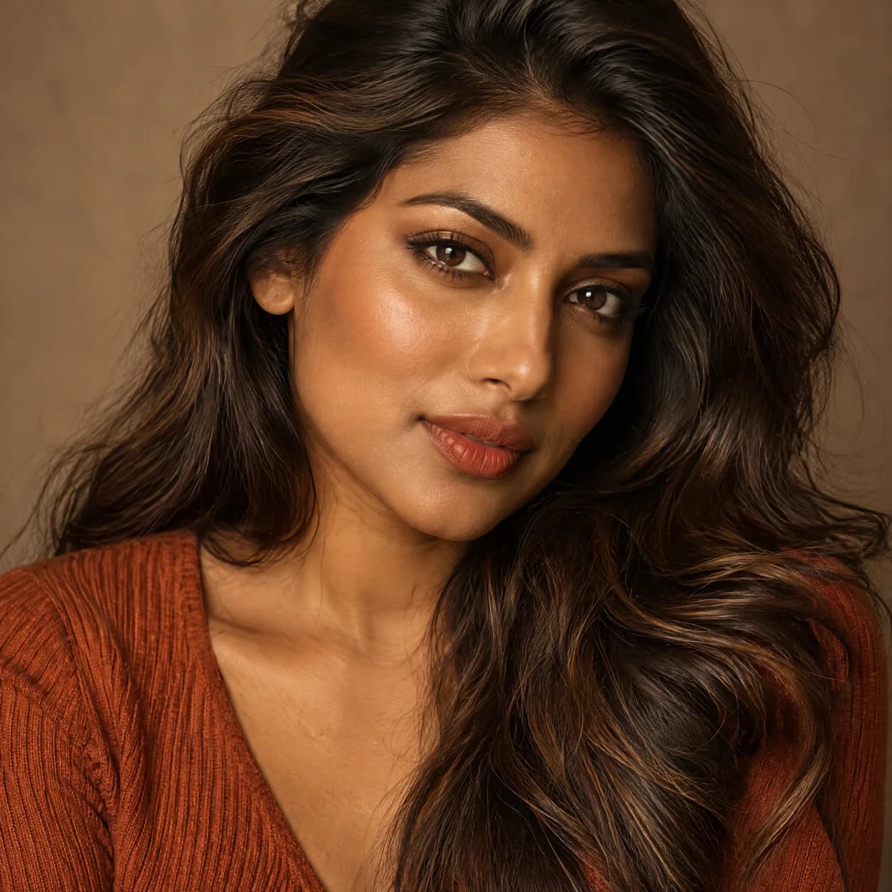Make-up-Look Tiefer Herbst