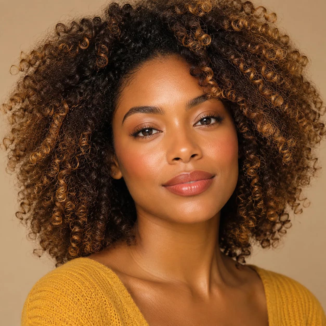 Make-up-Look Warmer Herbst