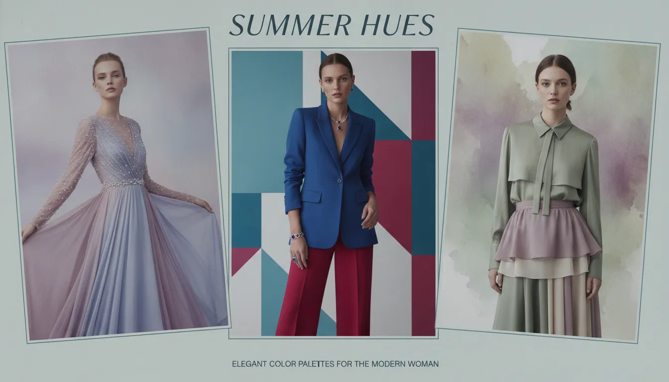 Palet Warna Musim Panas: Cool Summer vs True Summer vs Soft Summer