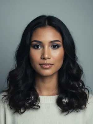 Makeup Transformation before — Personalized Makeup Palette